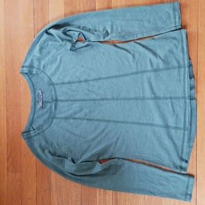 Prana Chrissa lightweight wool blend long sleeve top
